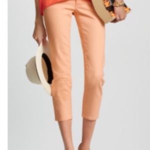 Cabi Creamsicle Cropped Jeans Size 4